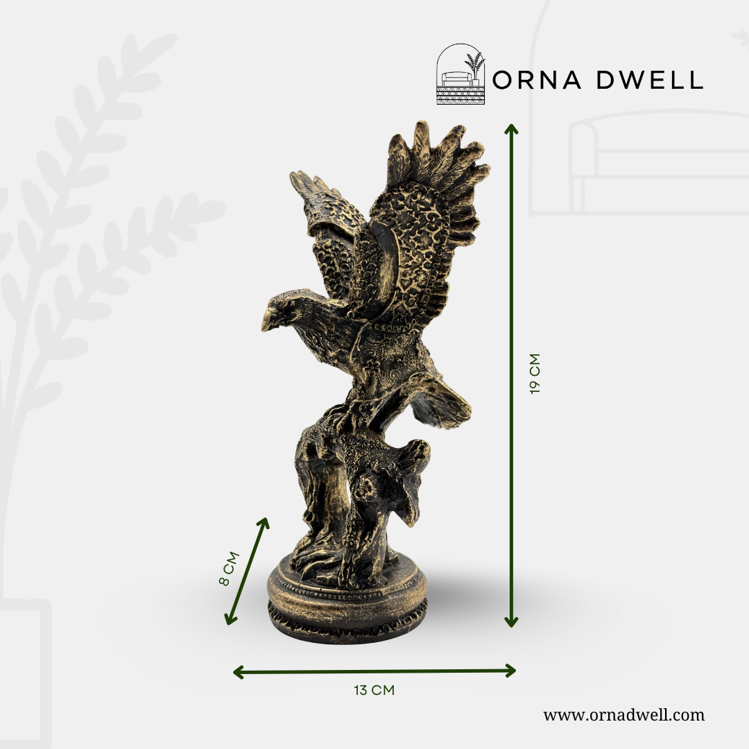 Antique Open Winged Eagle - Premium Handcrafted Showpiece