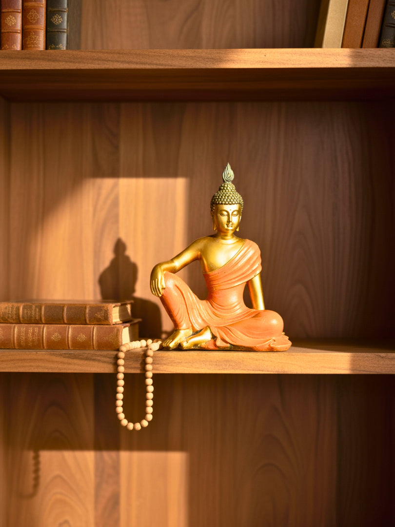 Bhoomiprastha Buddha - Premium Polyresin Idol