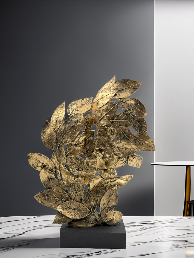The Golden Bloom - Premium Handicraft Showpiece