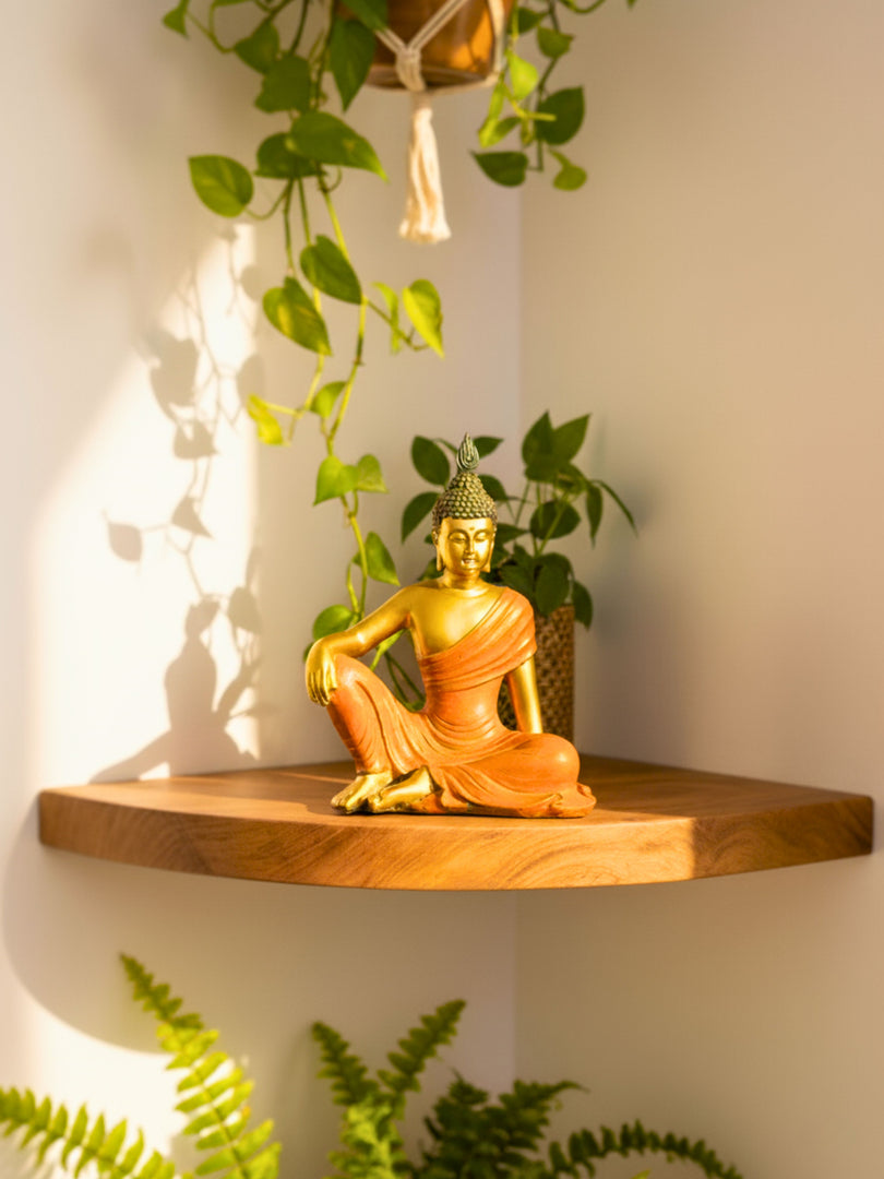 Bhoomiprastha Buddha - Premium Polyresin Idol