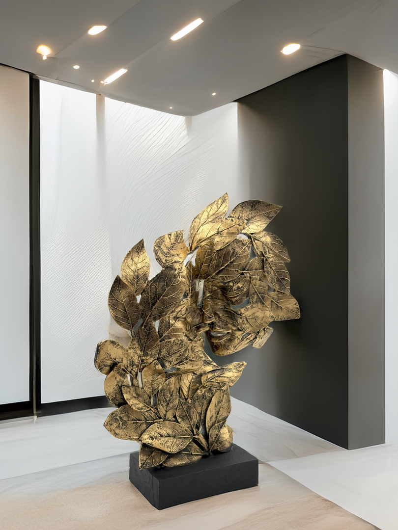 The Golden Bloom - Premium Handicraft Showpiece