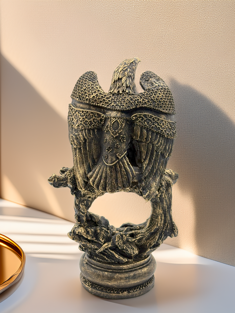 Perched Eagle - Premium Handcrafted Figurine