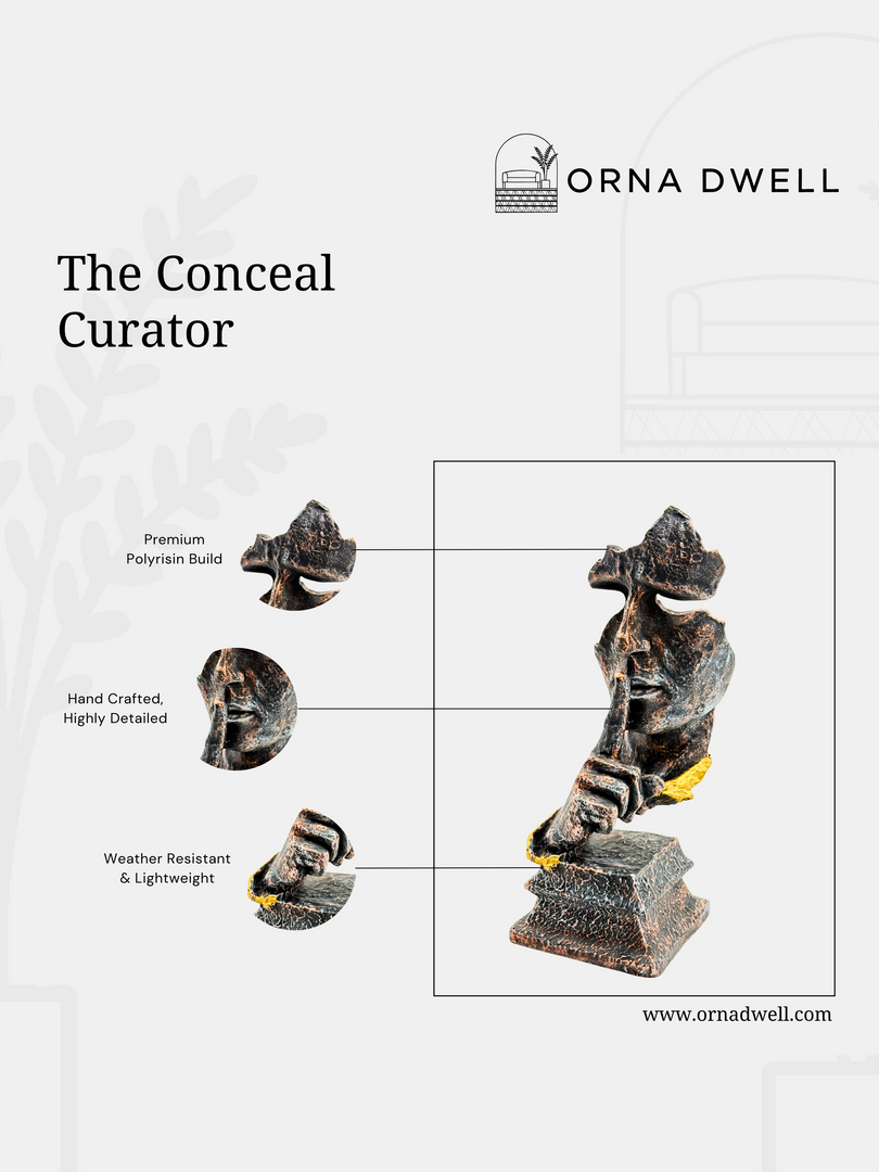 The Conceal Curator  - Premium Handcrafted Sculpture