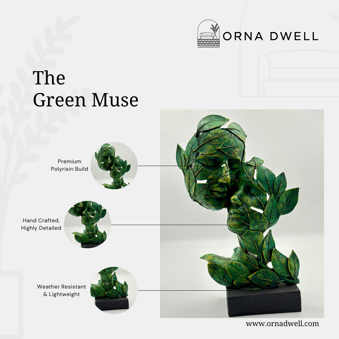 The Green Muse - Home Decor Beautiful Showpiece