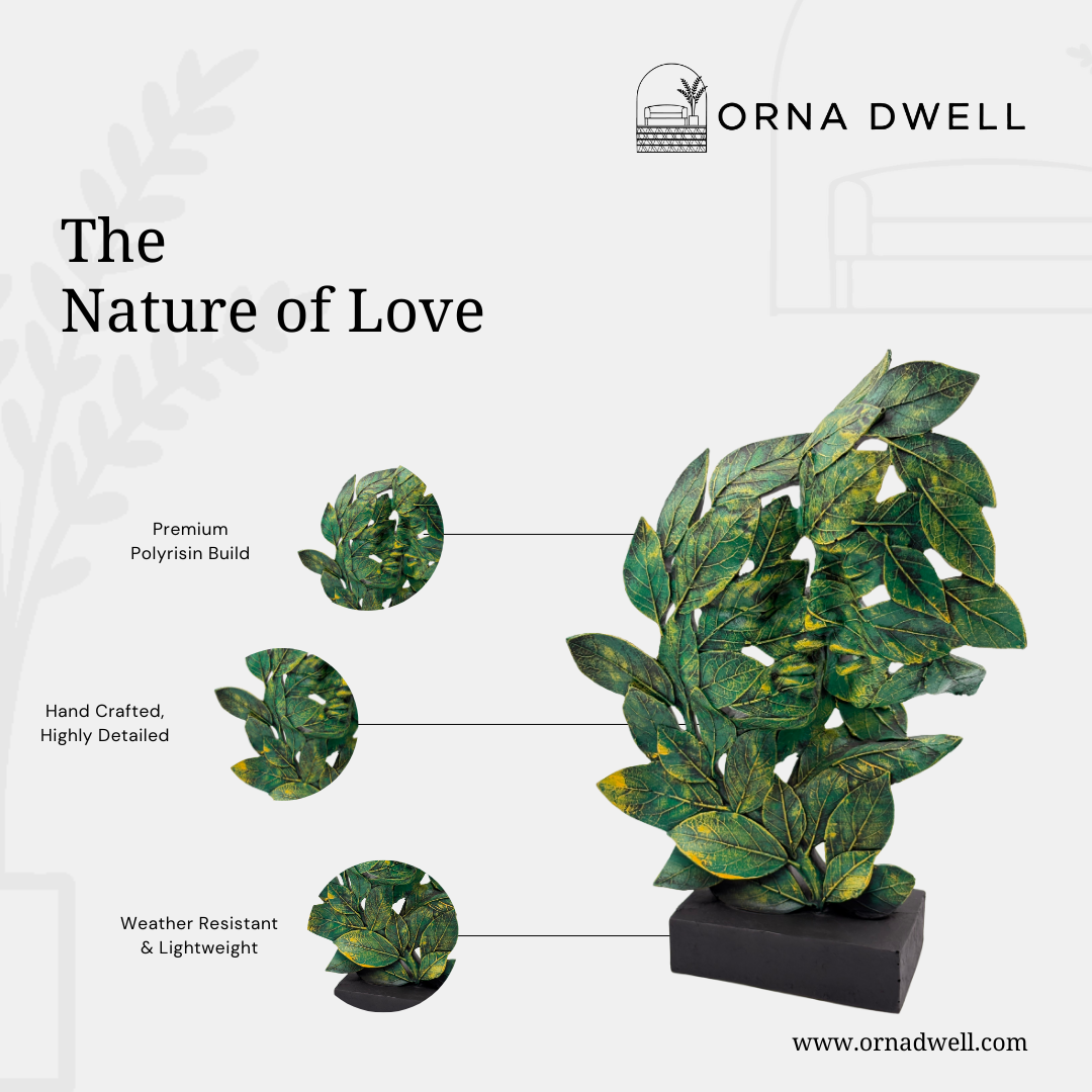 The Nature Of Love - Home Decor Elegant Showpiece
