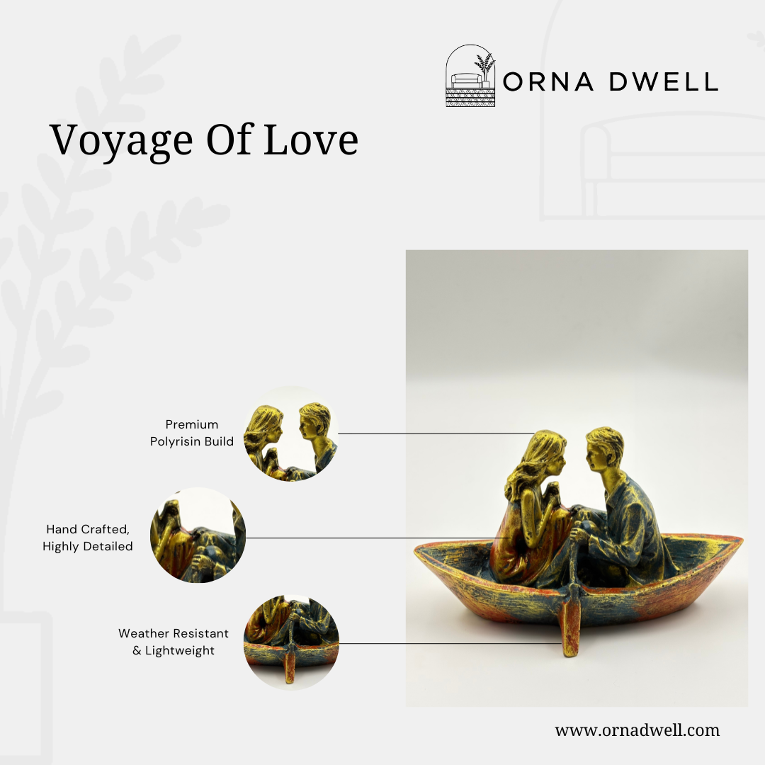 Voyage Of Love - Premium Handcrafted Showpiece