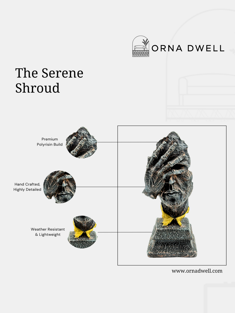 The Serene Shourd  - Premium Handcrafted Sculpture