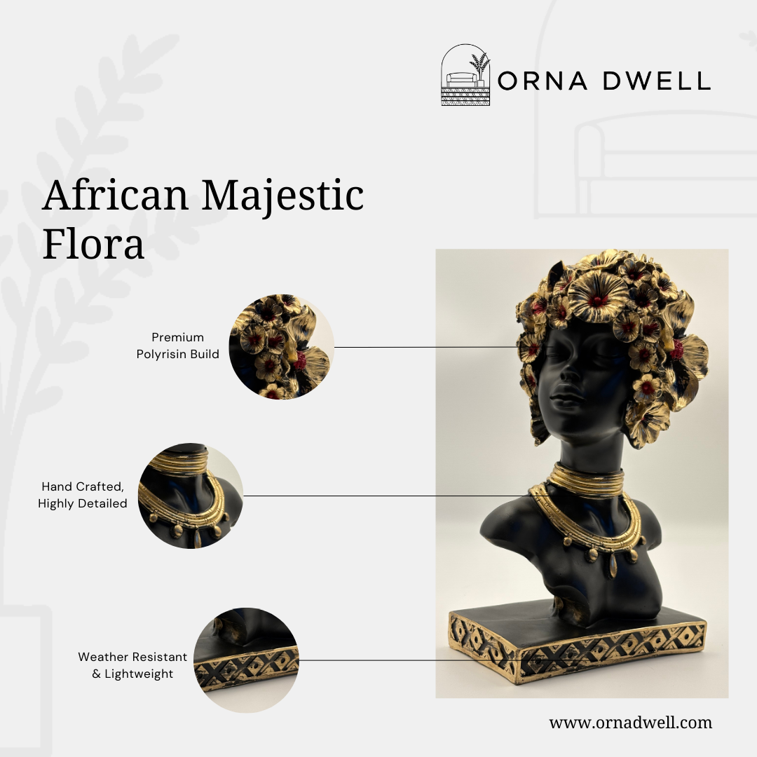 African Majestic Flora - Premium Handcrafted Statue