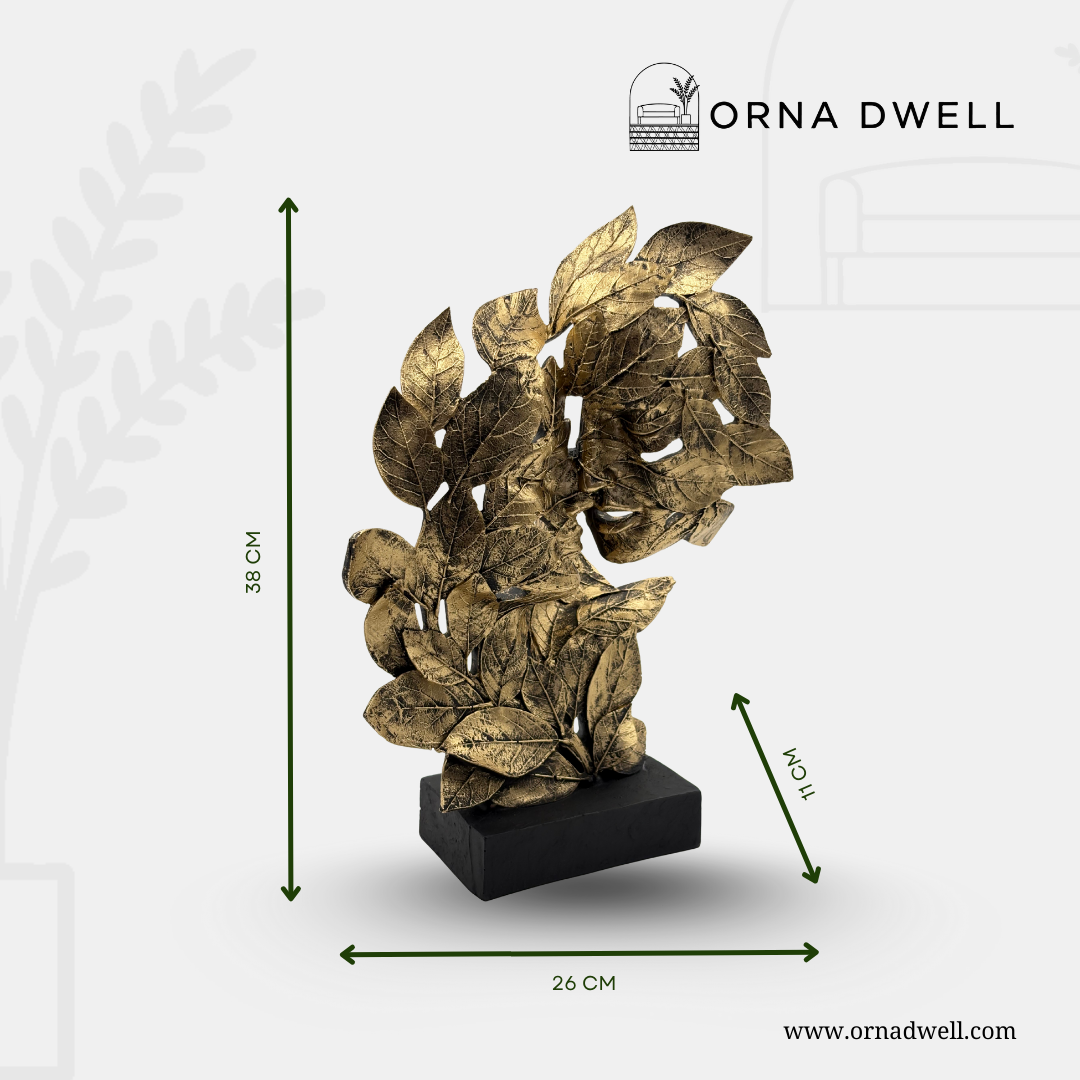 The Golden Bloom - Premium Handicraft Showpiece