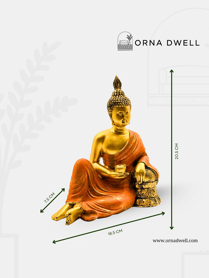 Bhikshapatra Buddha - Premium Polyresin Idol