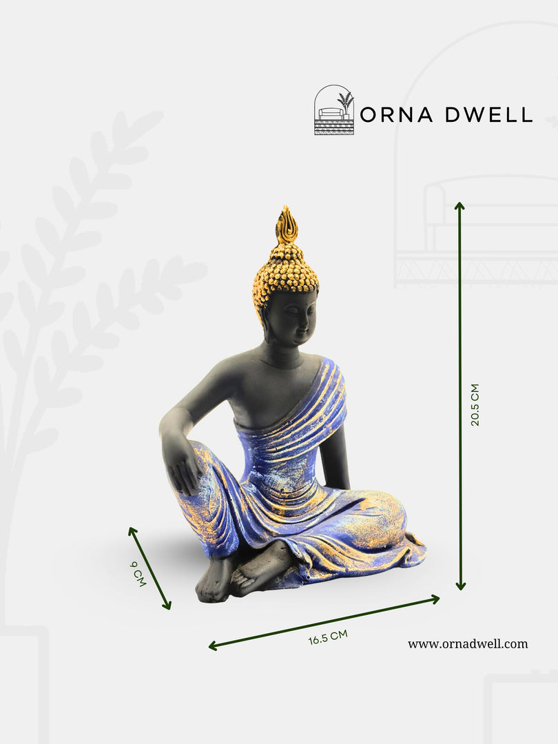 Bhoomiprastha Buddha - Premium Polyresin Idol