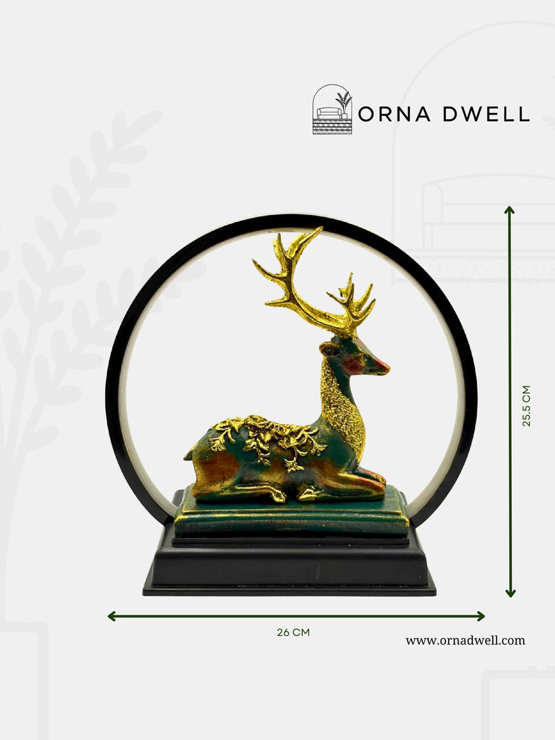 Radiant Deer Glow - Premium Incandescent Figurine