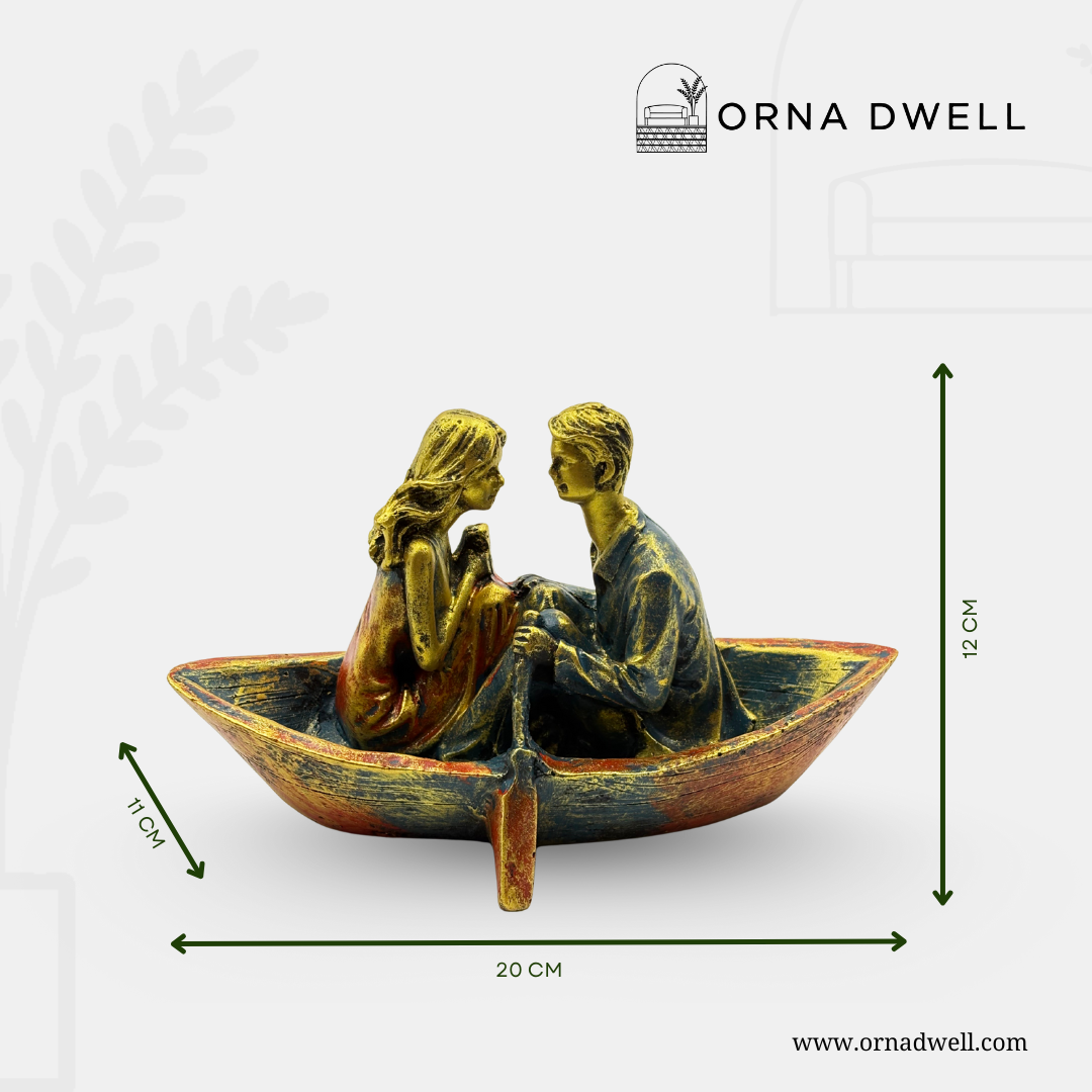 Voyage Of Love - Premium Handcrafted Showpiece