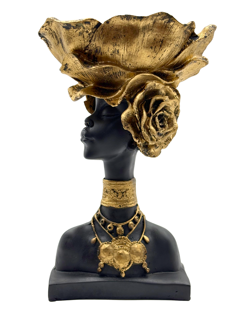 Posh Petal Crown Diva - Premium Handcrafted Showpiece