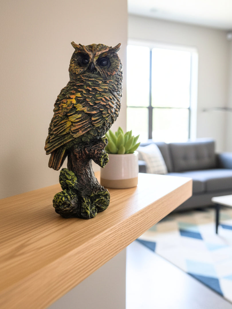 Gothic Wise Owl - Handcrafted  Premium Artifact