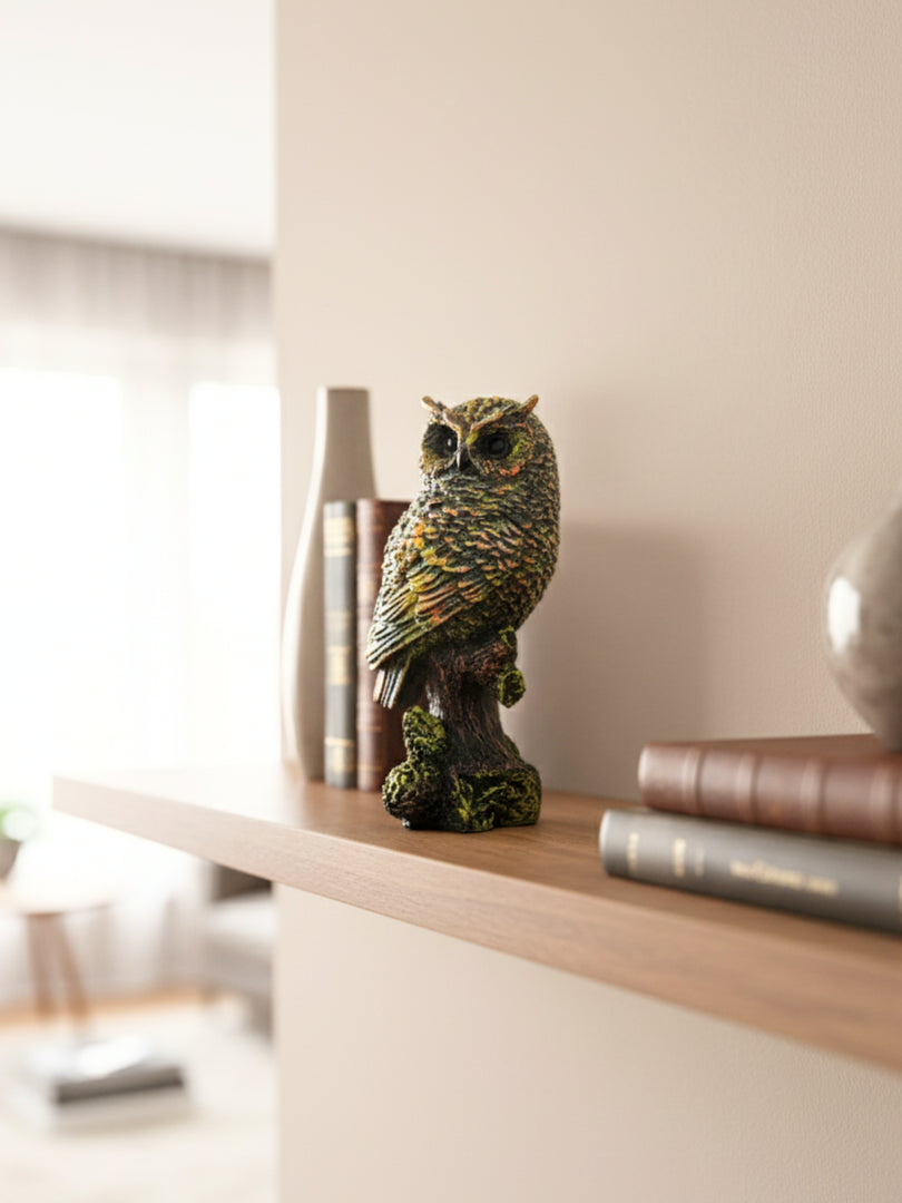 Gothic Wise Owl - Handcrafted  Premium Artifact