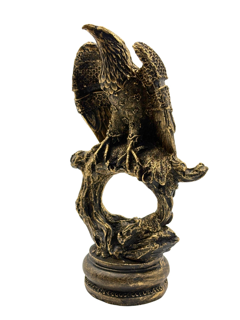 Fairly Perched Eagle - Premium Handcrafted Figurine