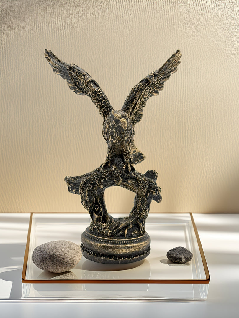 Antique Open Winged Eagle - Premium Handcrafted Showpiece