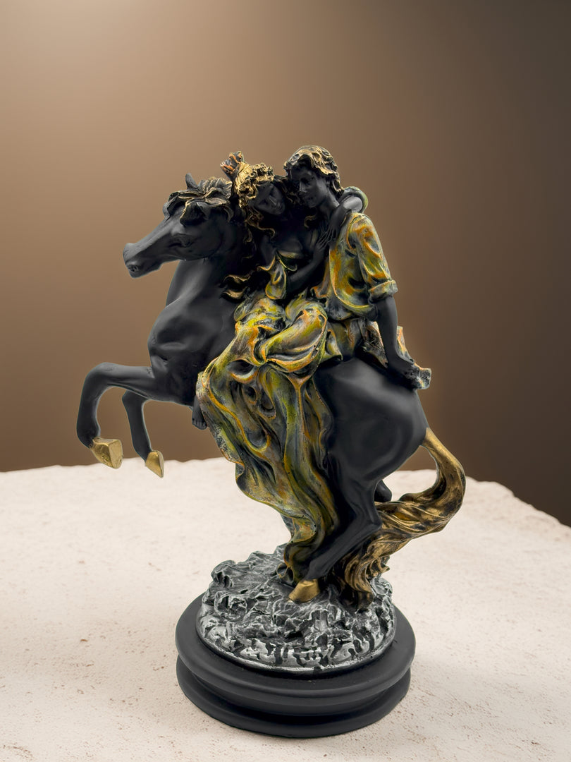 The Elysian Ride - Premium Vintage Handicraft Showpiece