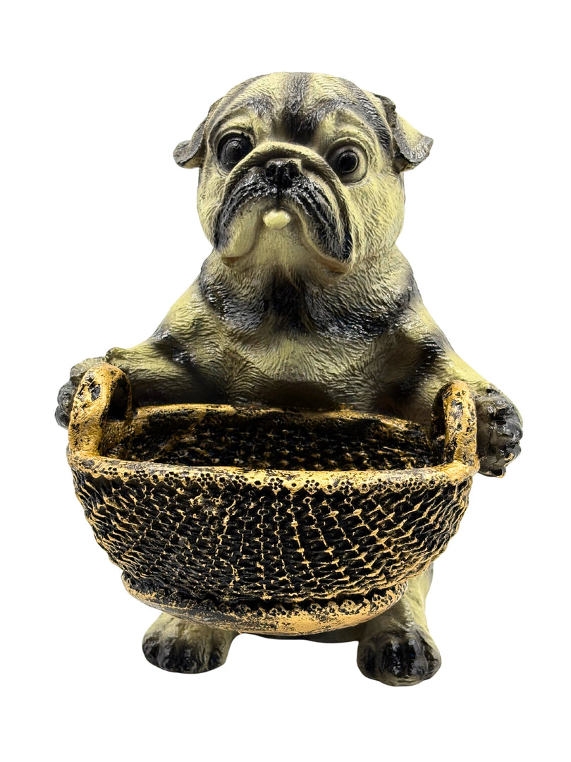 The Butler Pug - Modern & Artistic Handicraft Showpiece