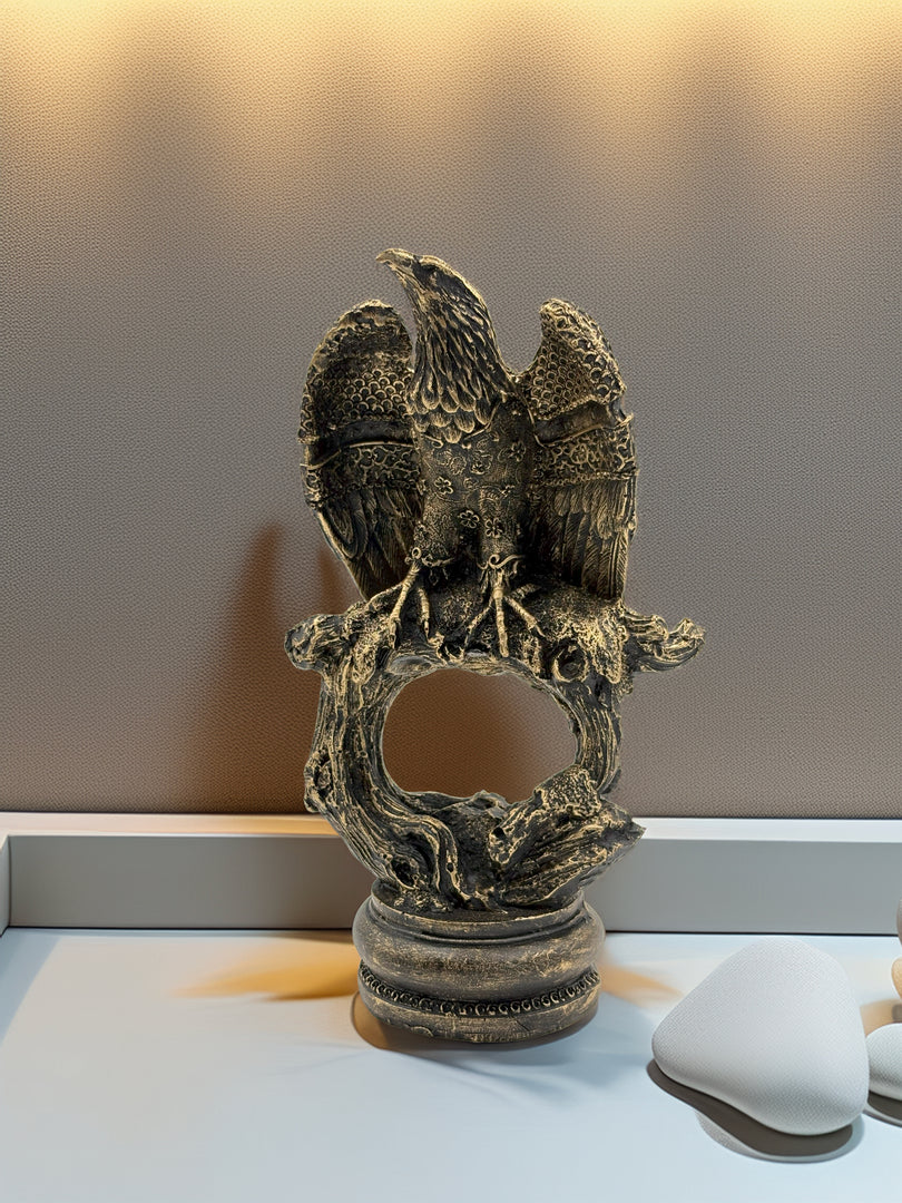 Fairly Perched Eagle - Premium Handcrafted Figurine