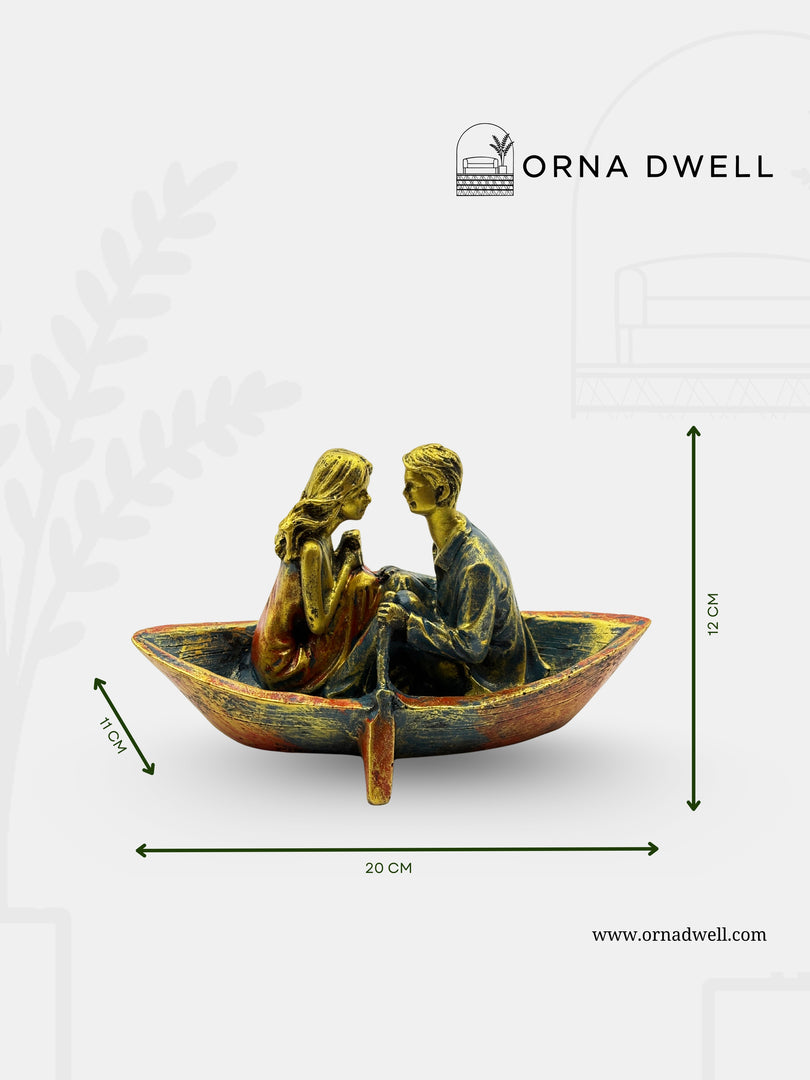 Voyage Of Love - Premium Handcrafted Showpiece